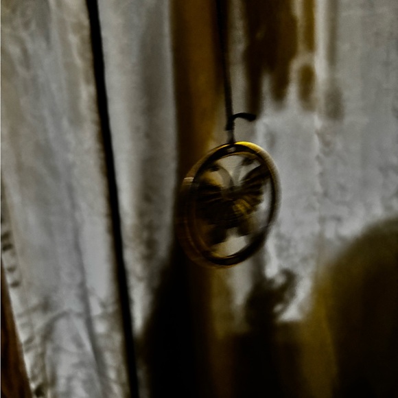 Gold Wind Chimes with‎ Beads - Picture 5 of 5